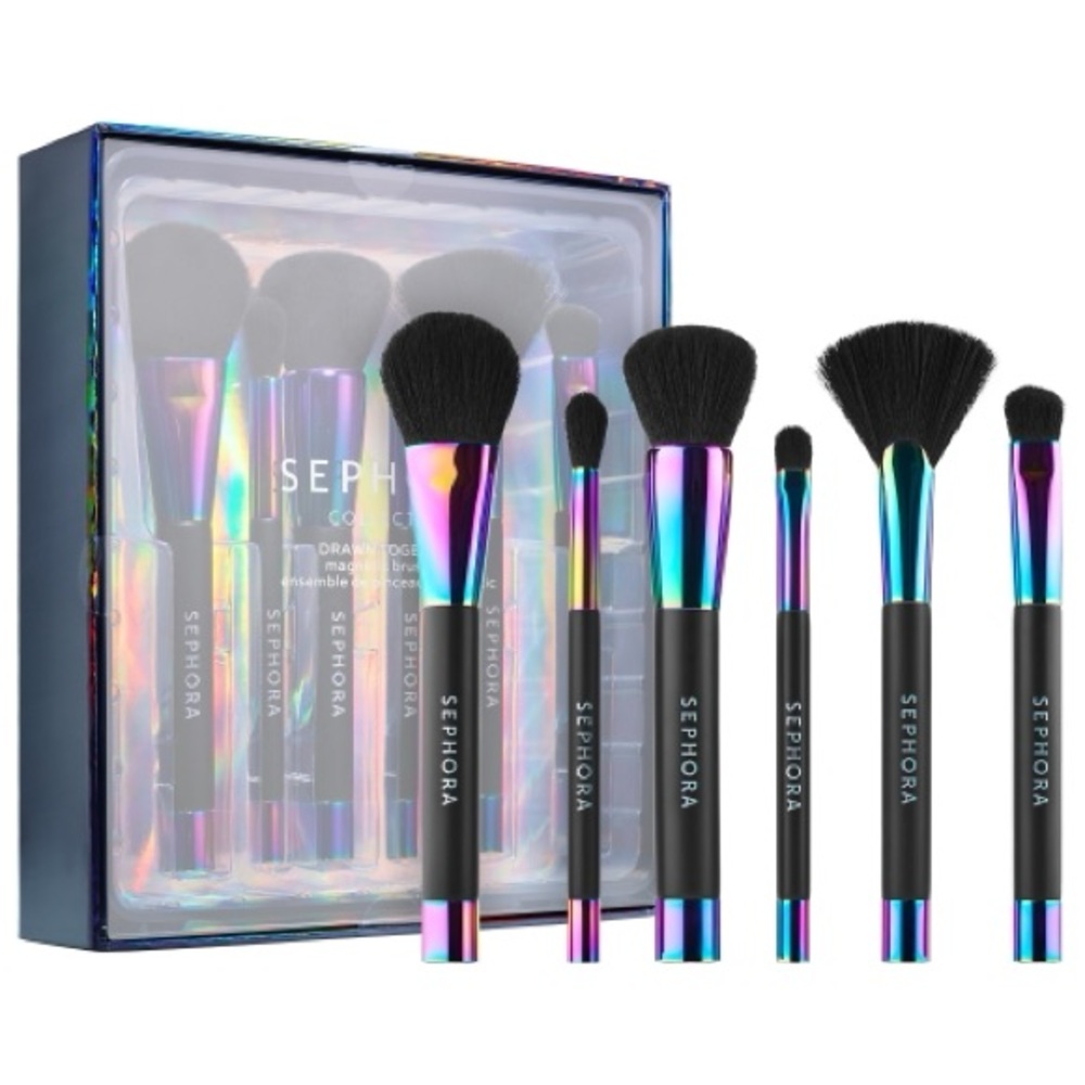 Sephora Collection Rainbow Makeup Brush Set